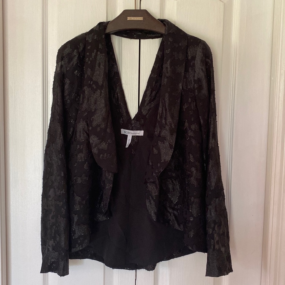 Bcbgeneration Black Jacket Size Small - image 1